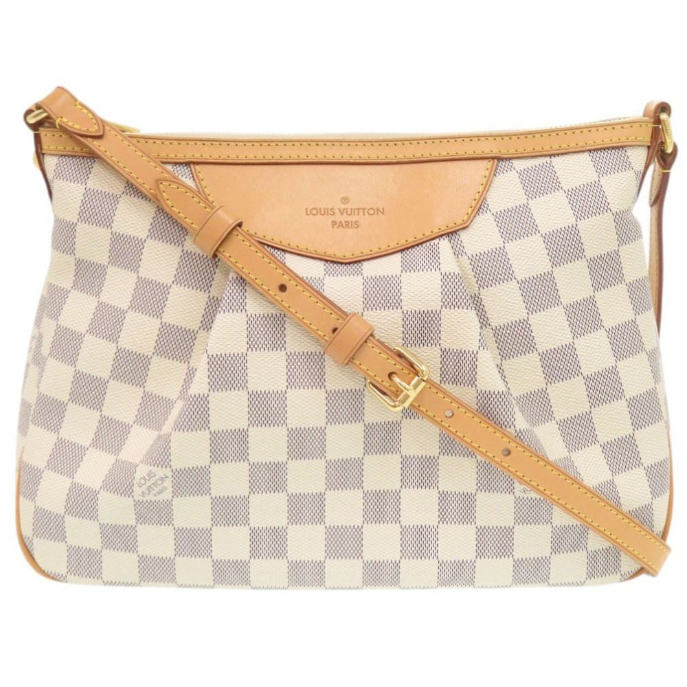 Louis Vuitton Siracusa PM Damier Azur Shoulder Bag