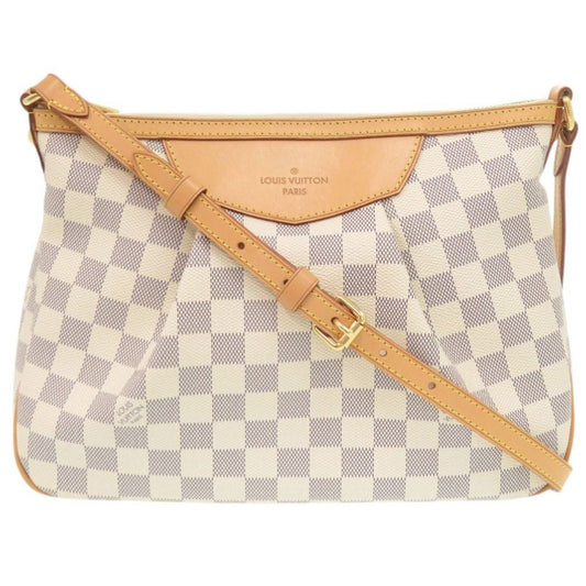 Louis Vuitton Siracusa PM Damier Azur Shoulder Bag