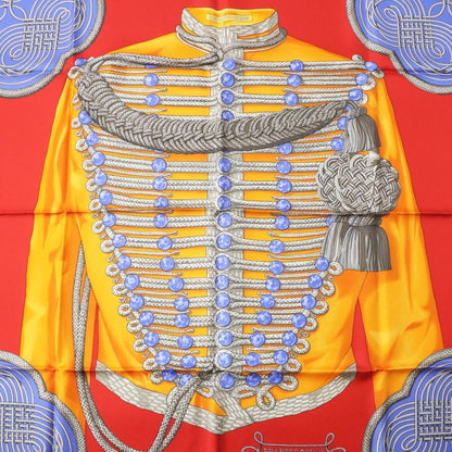 Hermes Carré 90 Galons Et Brandebourgs Decorative Cord And Brandenburg