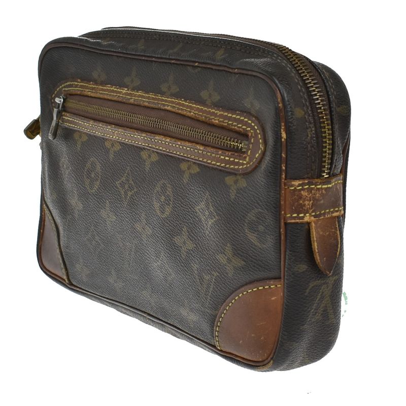 Louis Vuitton Marly Dragonne GM Clutch Bag Monogram M51825 09kb026