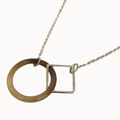 Hermes Necklace Ras de Cou Osmose Pendant Buffalo