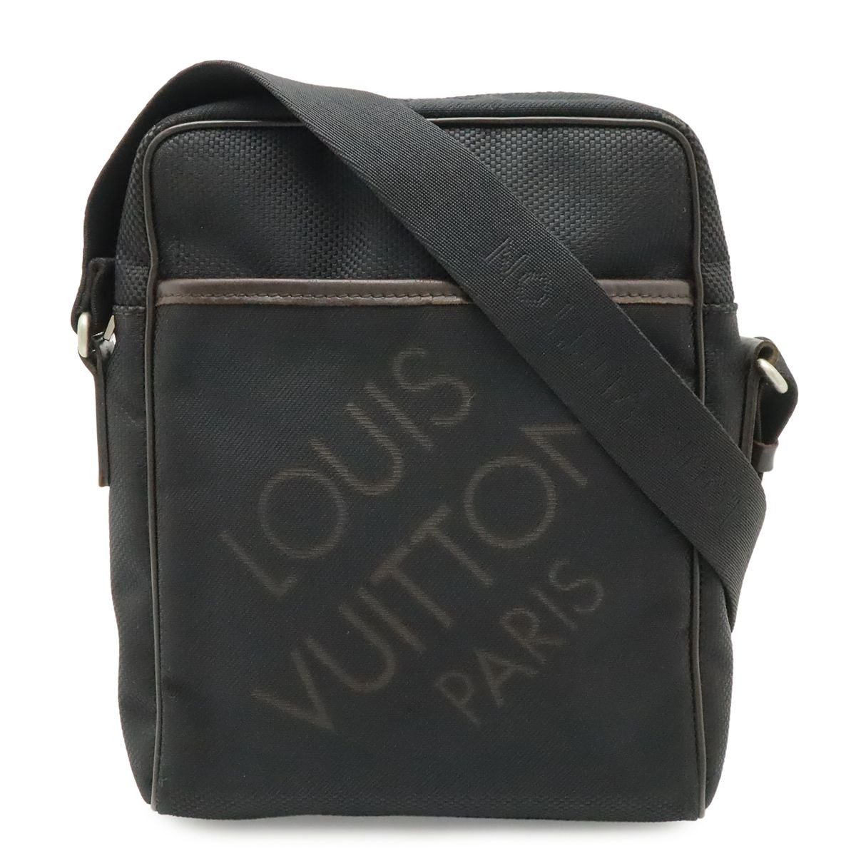 Louis Vuitton Damier Geant Citadin NM Shoulder Bag Crossbody Canvas Noir Black