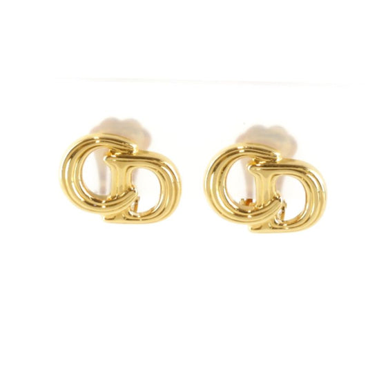 Christian Dior Logo Earrings
