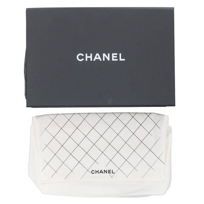 Chanel Matelasse 25 Caviar Skin W Flap Chain Shoulder Bag Women 25