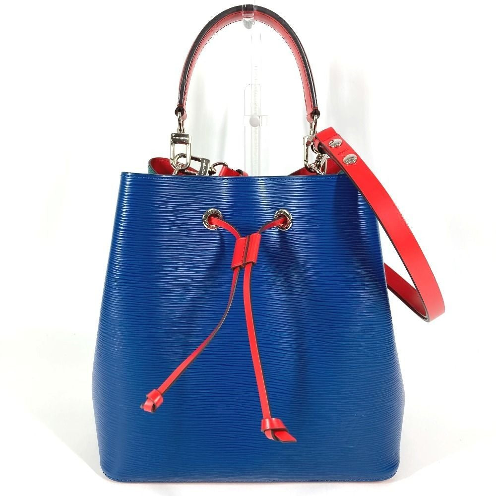 Louis Vuitton Shoulder Bag Neo Noe Epi Leather Blue