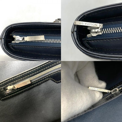 Louis Vuitton M55105 Wilwood Tote Bag Monogram Matte Leather Navy Women Men