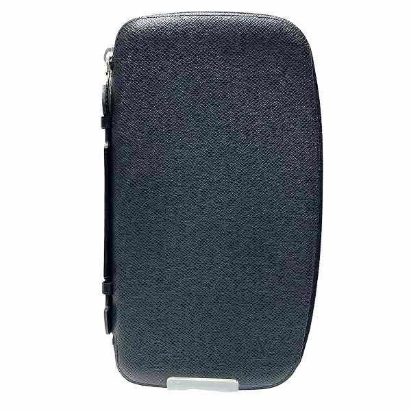 Louis Vuitton Taiga Organizer Athol M30652 Round Zipper Long Wallet For Men