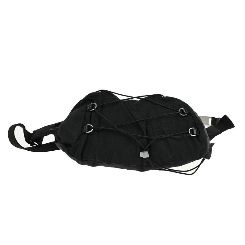 Gucci Body Bag Sherry Waist Pouch Black Canvas 88ka616