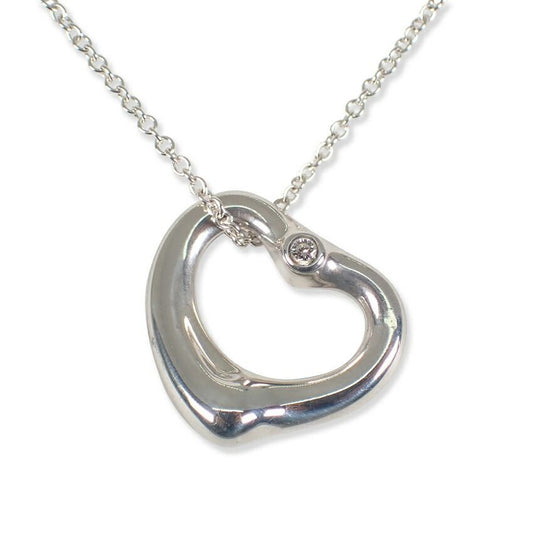 Tiffany & Co. 925 Open Diamond Pendant