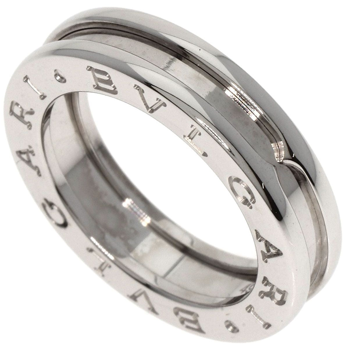 Bvlgari B-zero One Band 49 Ring 18K White Gold