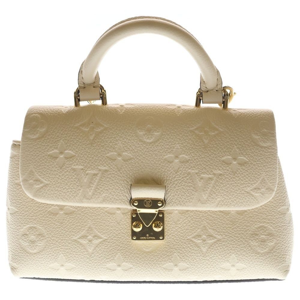 Louis Vuitton Monogram Nano Madeleine 2-Way Shoulder Bag Chain Ivory White