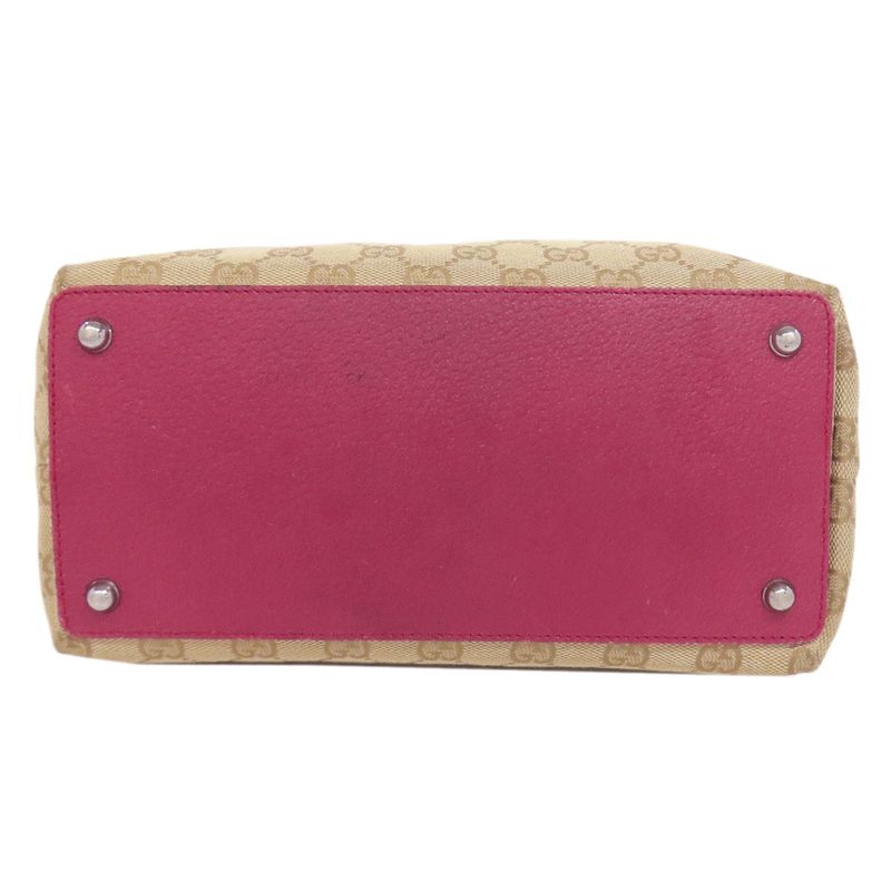 Gucci 120836 GG Tote Bag Canvas Women