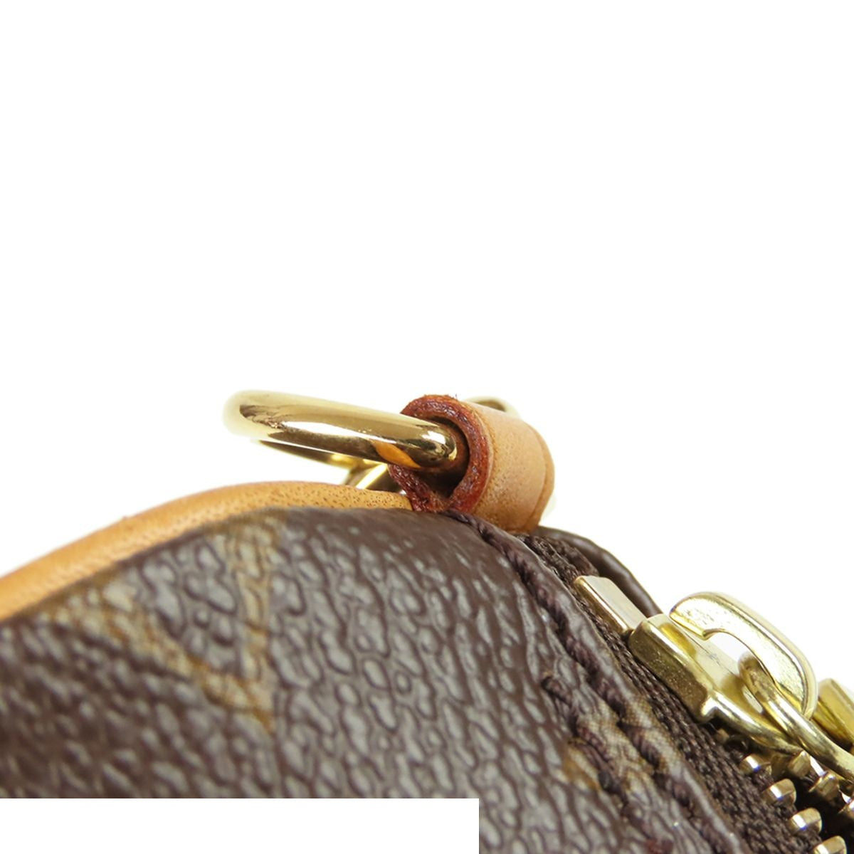 Louis Vuitton Papillon Pouch Brown Monogram Canvas — view 7