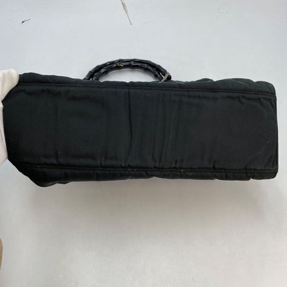 Gucci Hand Tote Bamboo Nylon Business Formal — view 12