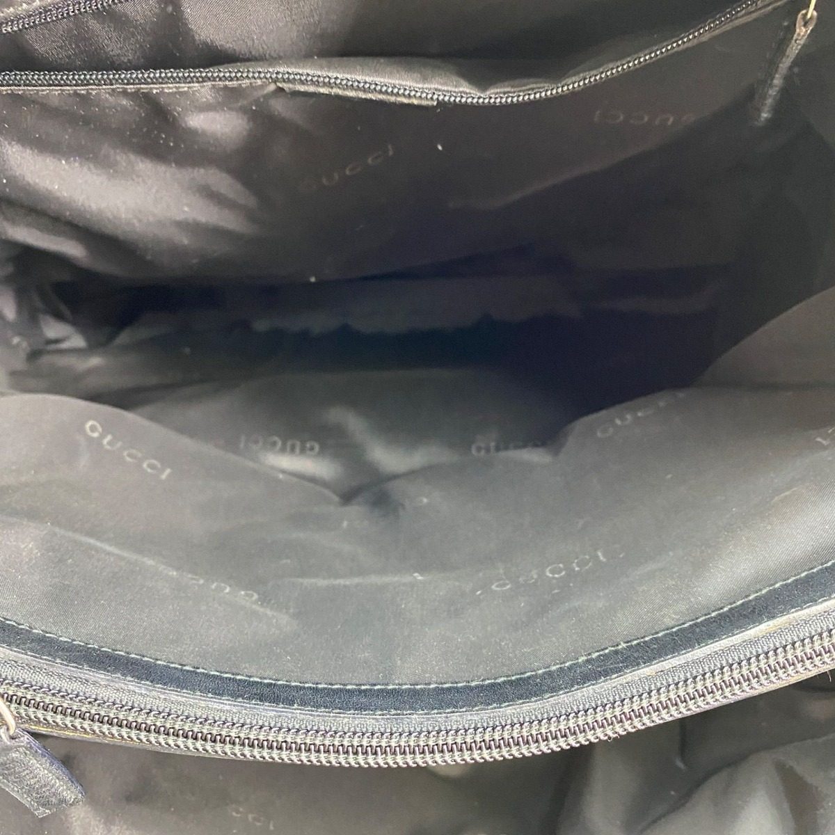 Gucci Hand Tote Bamboo Nylon Business Formal — view 4