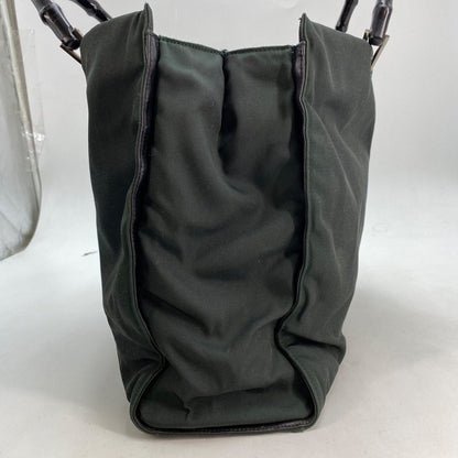 Gucci Hand Tote Bamboo Nylon Business Formal — view 9
