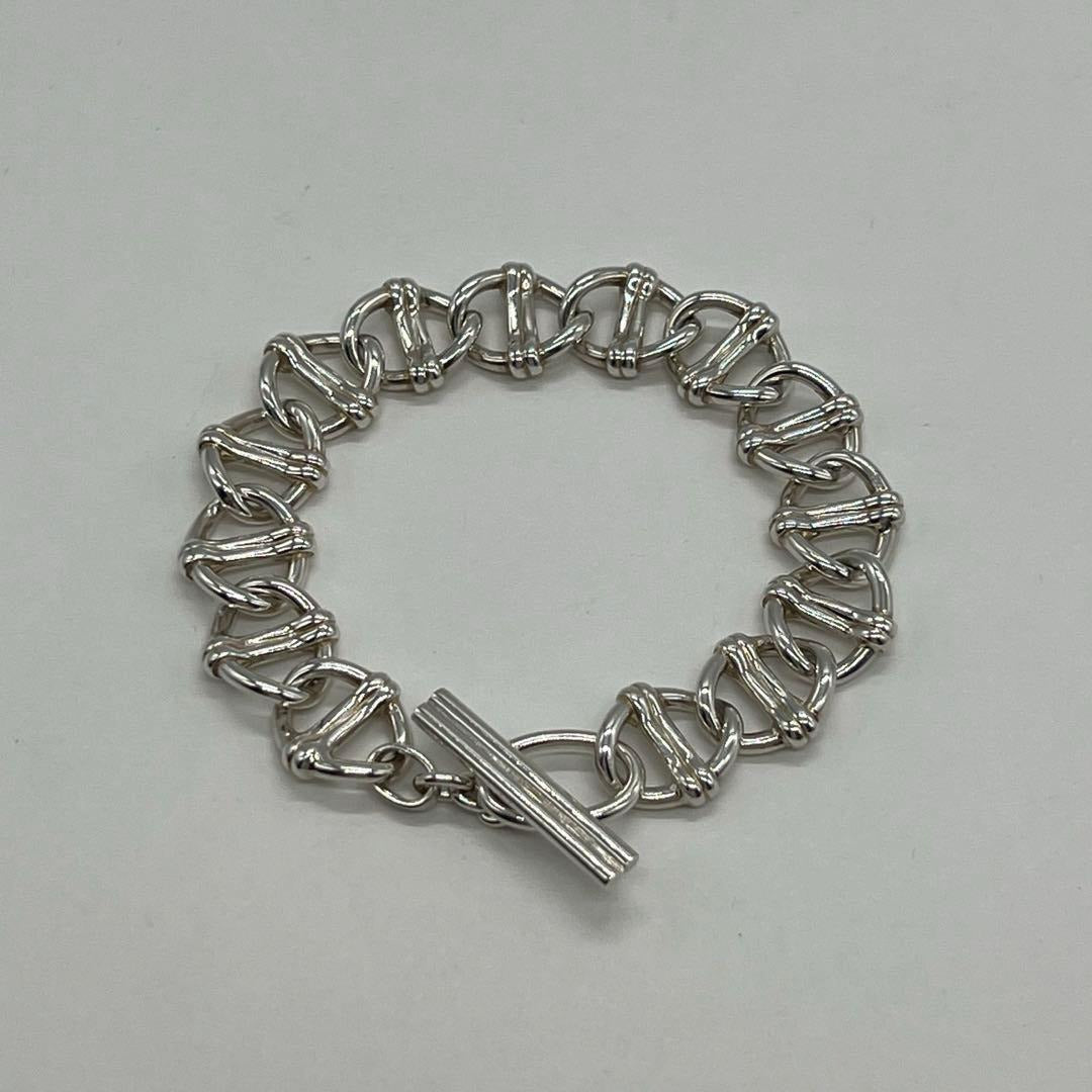 Gucci Anchor Chain Toggle Bracelet SV 925 Vintage