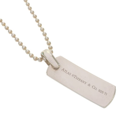 Tiffany & Co Tiffany & Co Atlas Necklace Plate Silver 925 17.9g H9638