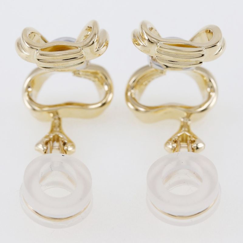 Tiffany & Co Pt950platinum × 18K Yellow Gold × Diamonds Ladies 12.4g Earring