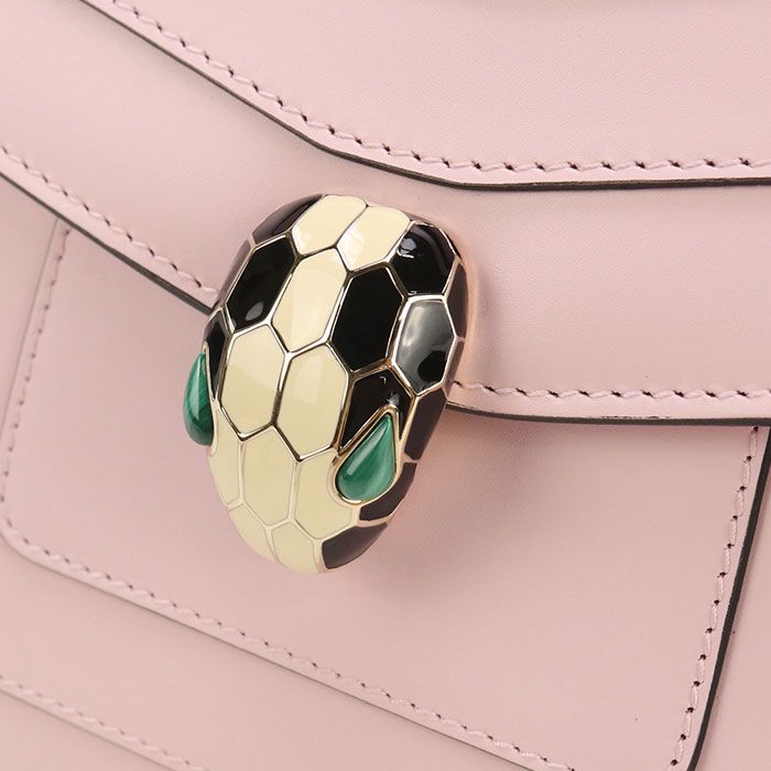 Bvlgari Bulgari Serpenti Forever Crossbody Shoulder Bag Leather Women