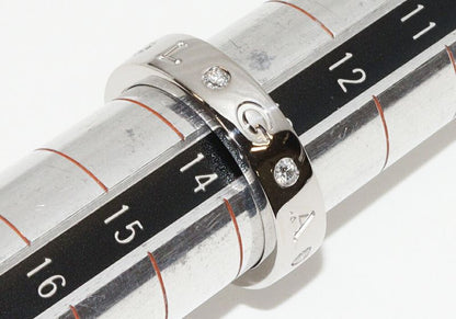 Bulgari Ring 18K White Gold Diamond 7p(020ct) Roman Sorbet Ring 354002