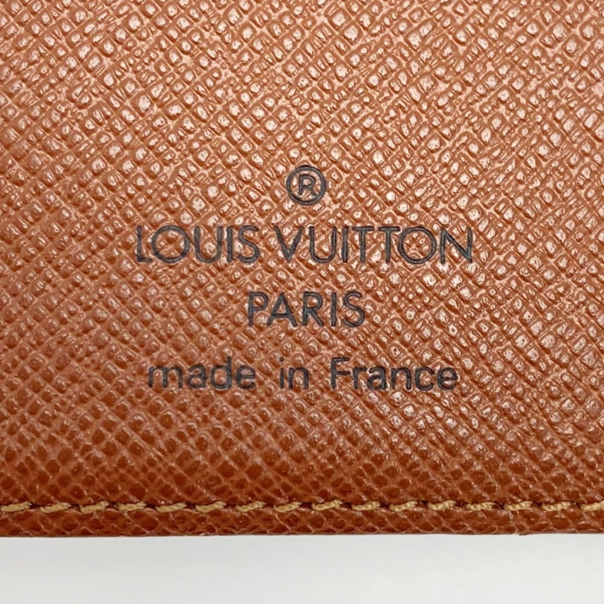 Louis Vuitton Monogram Agenda PM R20005 Notebook Cover Unisex Gold Hardware