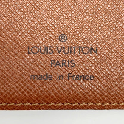 Louis Vuitton Monogram Agenda PM R20005 Notebook Cover Unisex Gold Hardware