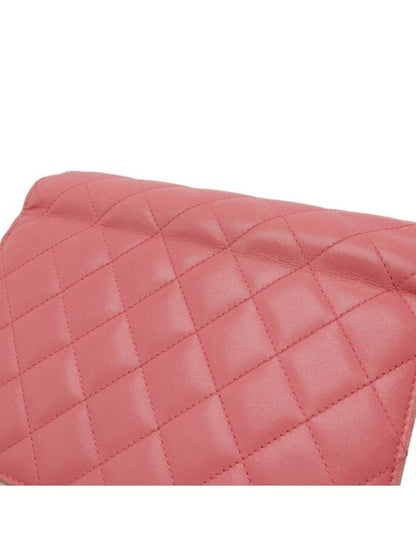 Chanel Chanel Simply CC Quilted Chain Wallet Shoulder Bag Pochette Leather
