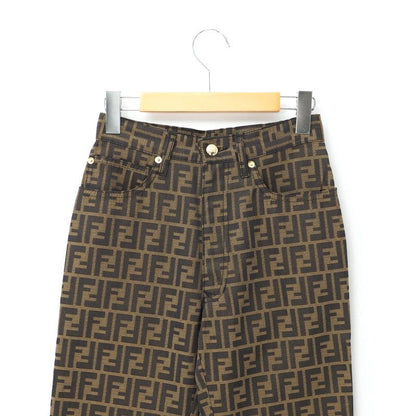 Fendi Vintage Pants Size I40 D34 Inch26 Fendi Jeans FF Double F Zucca High