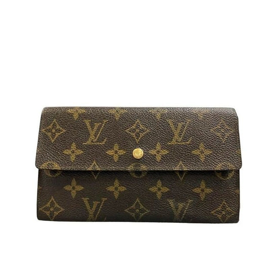 Louis Vuitton Wallet Trifold Porte Tresor International Monogram