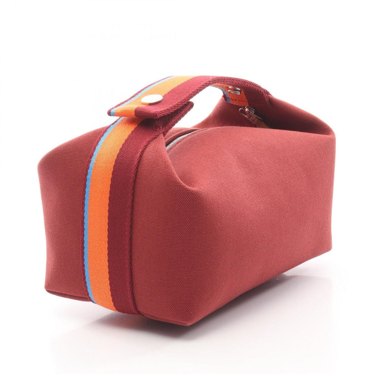 Hermes Handbag Brid a Black PM H Pavillon Rouge Ash Canvas — view 2