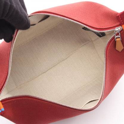 Hermes Handbag Brid a Black PM H Pavillon Rouge Ash Canvas — view 3