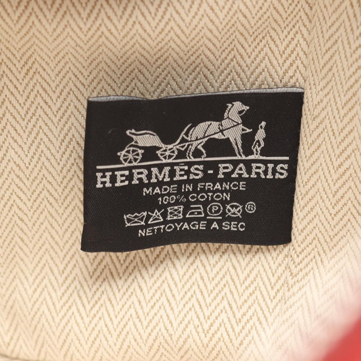 Hermes Handbag Brid a Black PM H Pavillon Rouge Ash Canvas — view 4