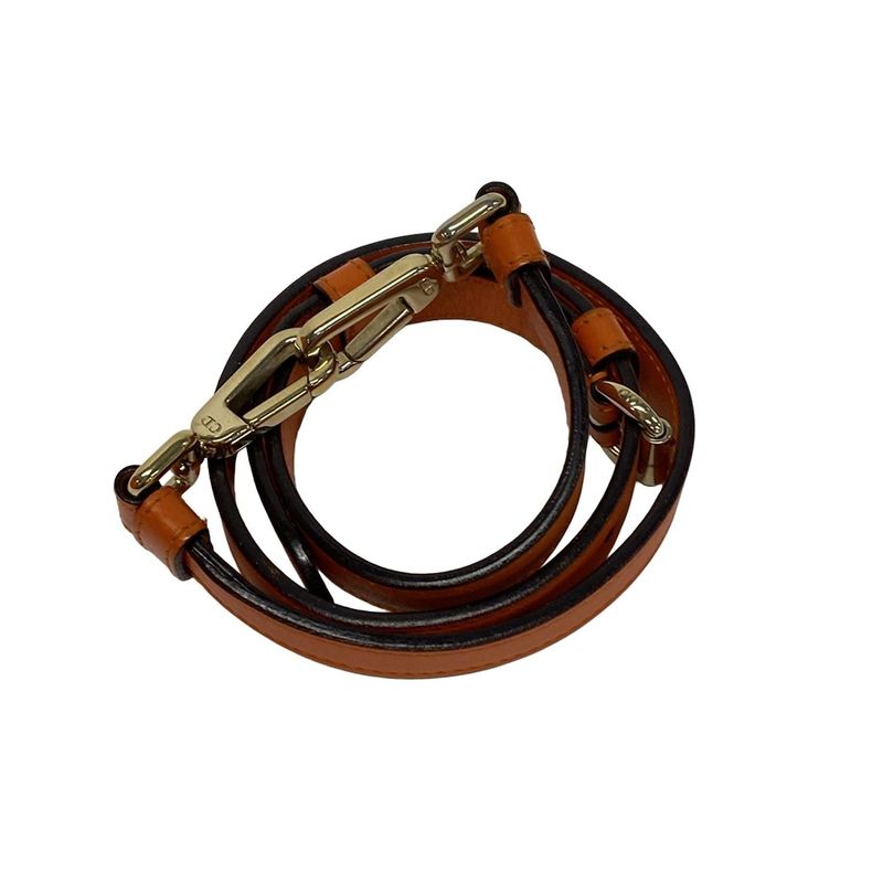 Dior/christian Dior Tote Bag Diorissimo Orange Leather