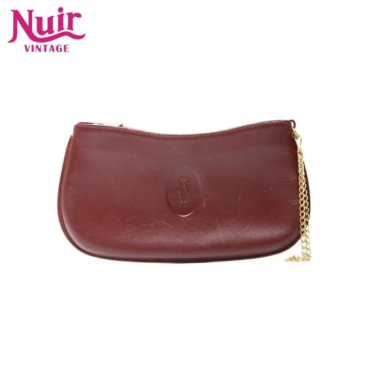 Celine Pouch Leather Must