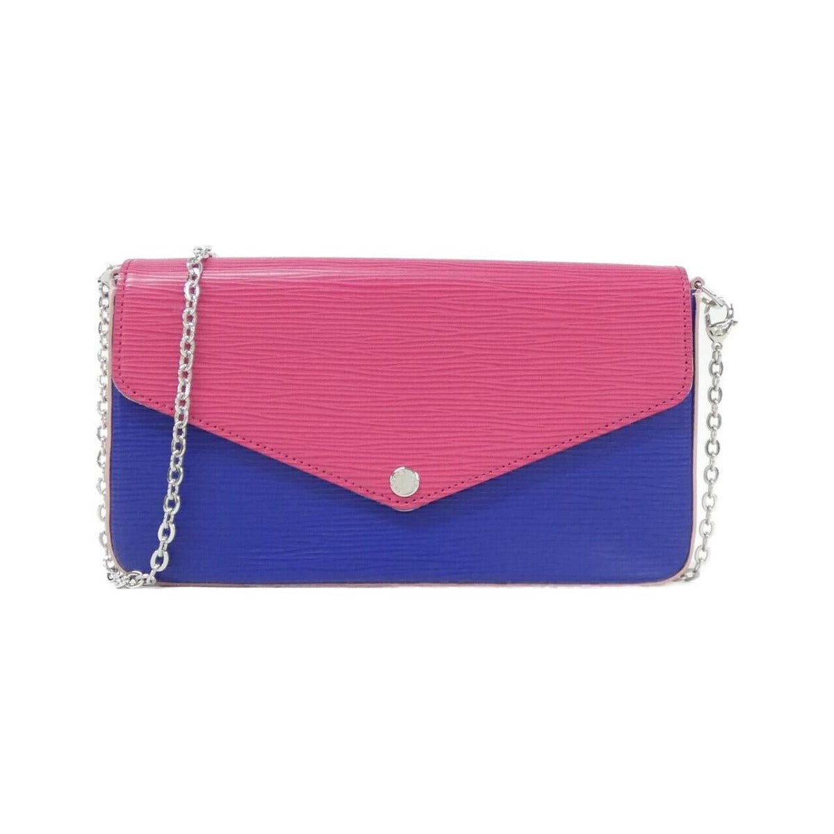 Louis Vuitton Epi Pochette Felicie Shoulder Bag Hot Pink
