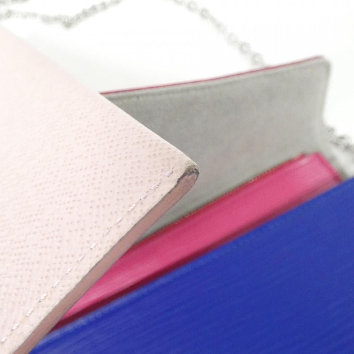Louis Vuitton Epi Pochette Felicie Shoulder Bag Hot Pink — view 9