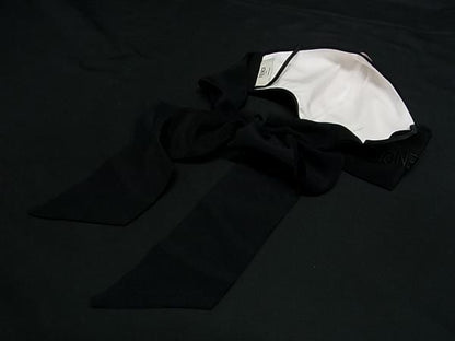 Fendi Satin Ribbon Face Mask Women Pink Beige And Black Bl6059