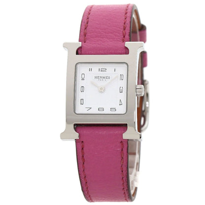 Hermes Watch SS Leather