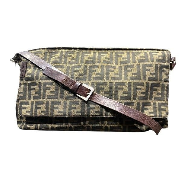 Fendi Zucca Pattern Mamma Bucket Bag