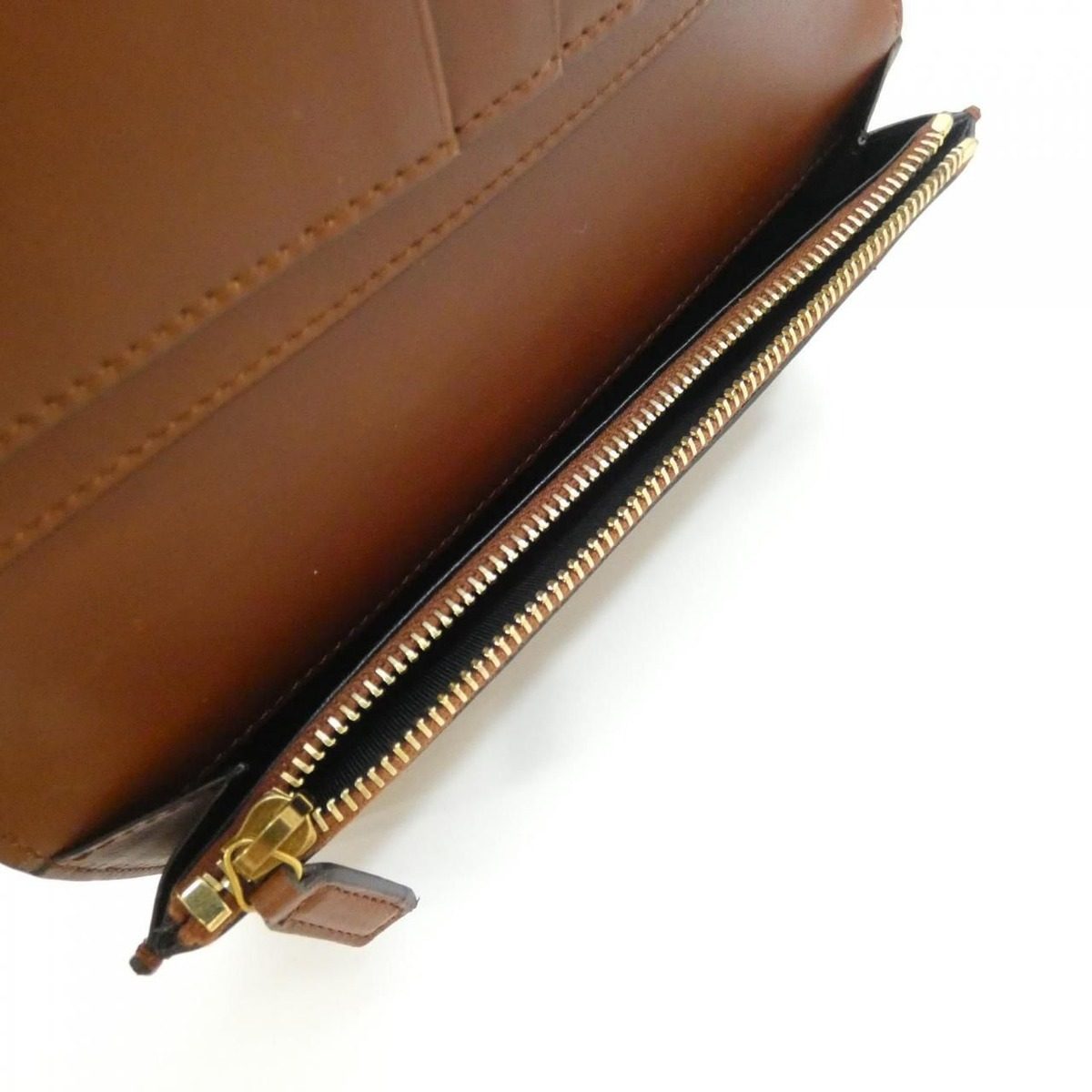 Saint Laurent Wallet Chesnut — view 9