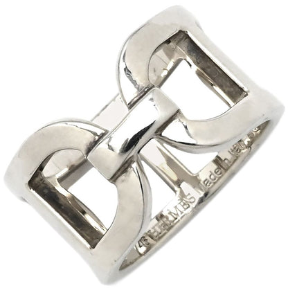 Hermes Ring Ever Chaine D'ancre MM Silver 925 Silver #48 (Jp8) Accessories