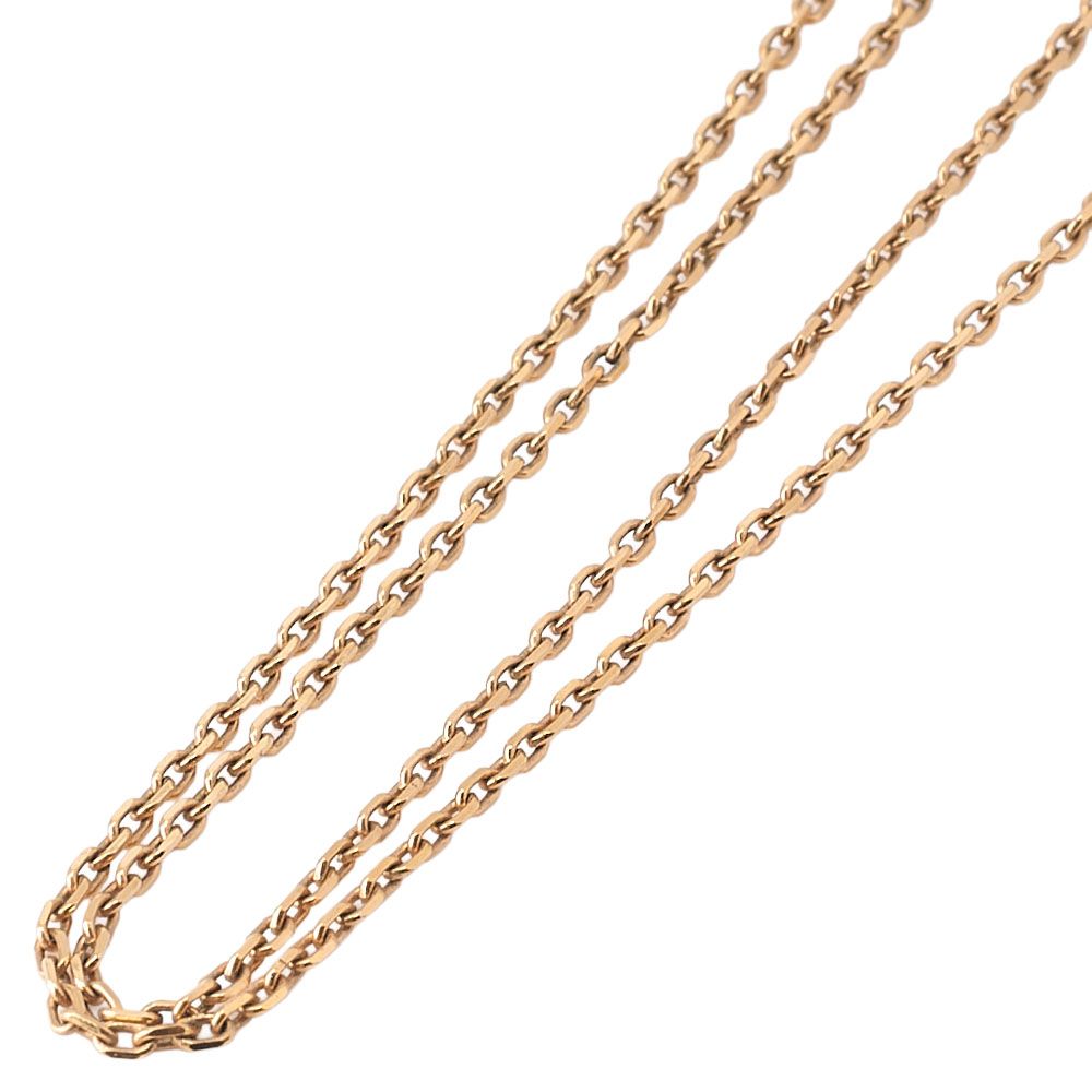 Hermès Hermes Mini Pop H Necklace Black GP (gold Plated) Ladies I Accessories