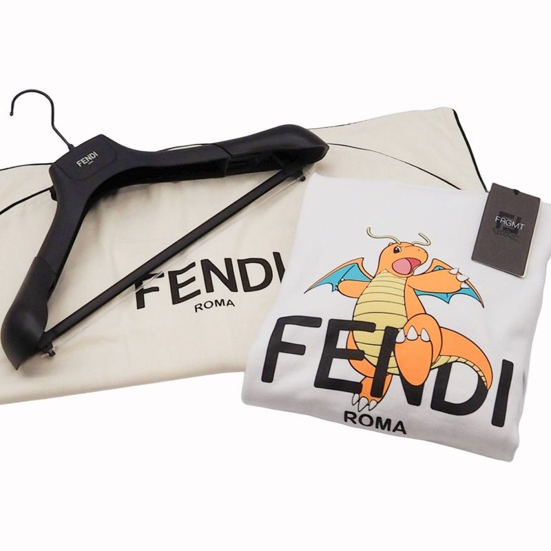 Fendi×frgmt×pokémon Fragment Dragon Type Pokémon Kairu Collaboration Sweatshirt