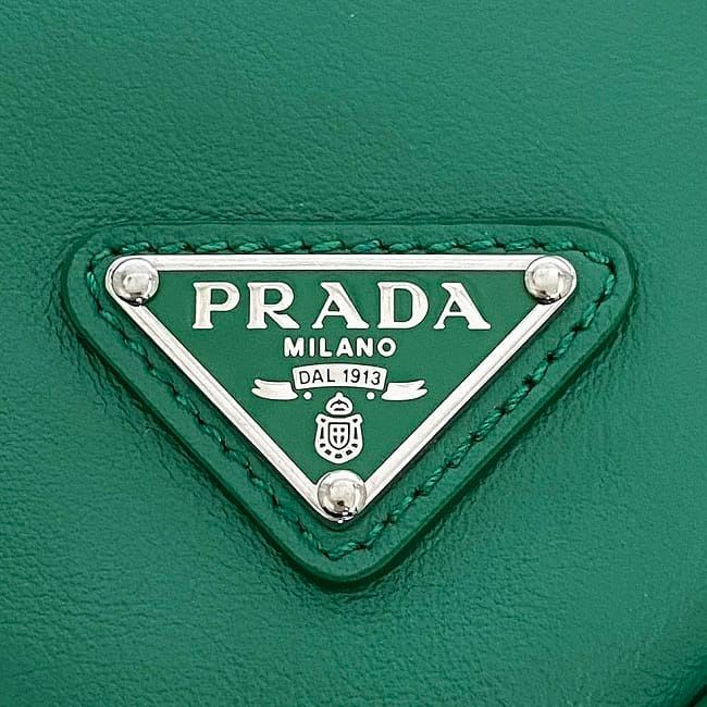 Prada Bag Green Triangle