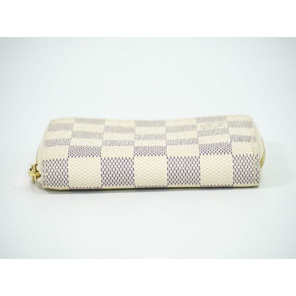 Louis Vuitton Zippy Coin Purse Damier Azur Case — view 3
