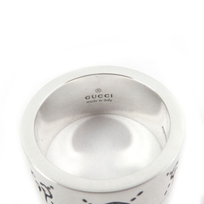 Gucci 455318 Ghost Ring - Ring Accessories Sv925 Silver 15 (size 14 Equivalent)