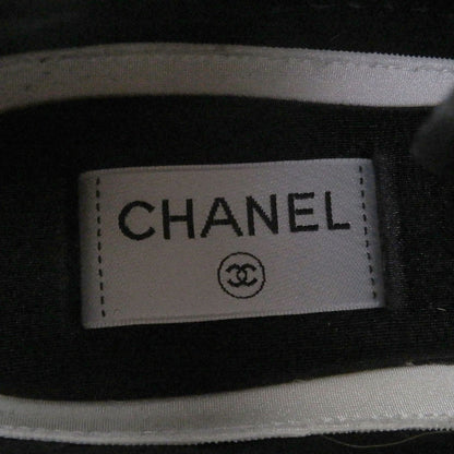 Chanel Partly Suede Leather 20K CC Logo Low Cut Sneakers Beige 39 — view 8