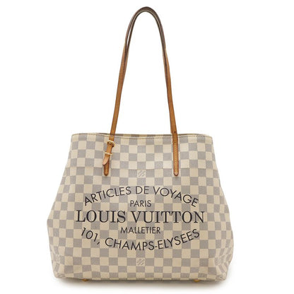 Louis Vuitton Damier Azure Hippo MM Tote Bag Shoulder Bag Shoulder Tote Semi