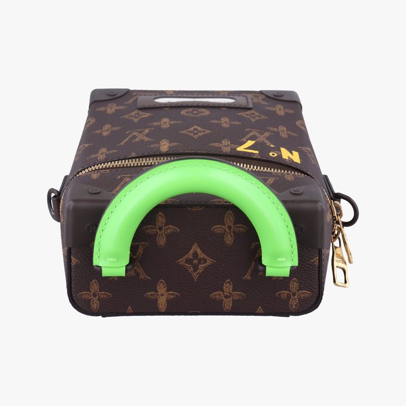 Louis Vuitton Monogram (n°7) Vertical Box Trunk Brown PVC Coated Canvas